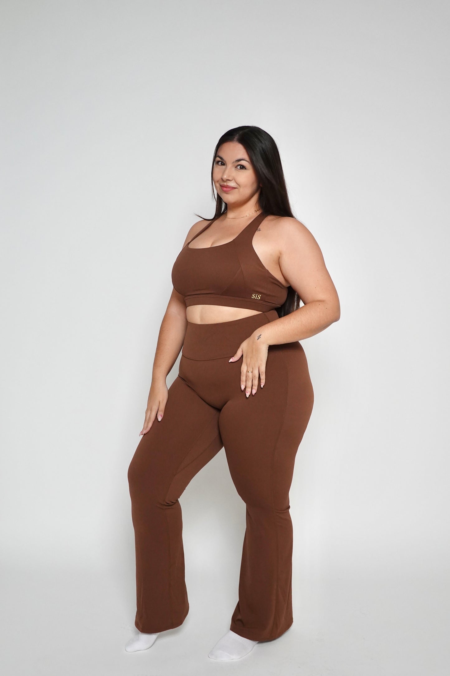 FLARE LEGGINGS ESPRESSO