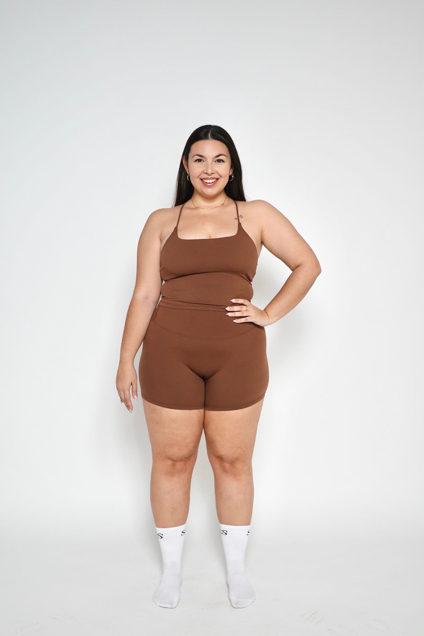 SHORT INVISIBLE SCRUNCH 4" BLACK