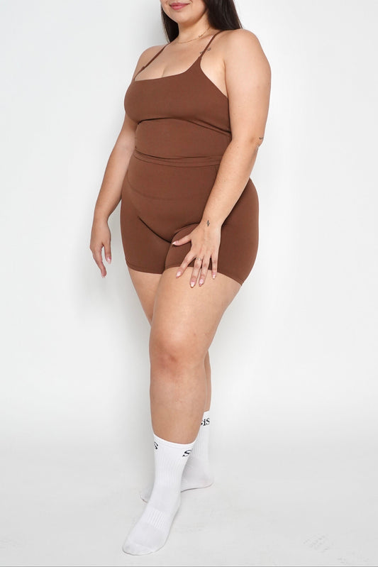 SHORT INVISIBLE SCRUNCH 4" BLACK