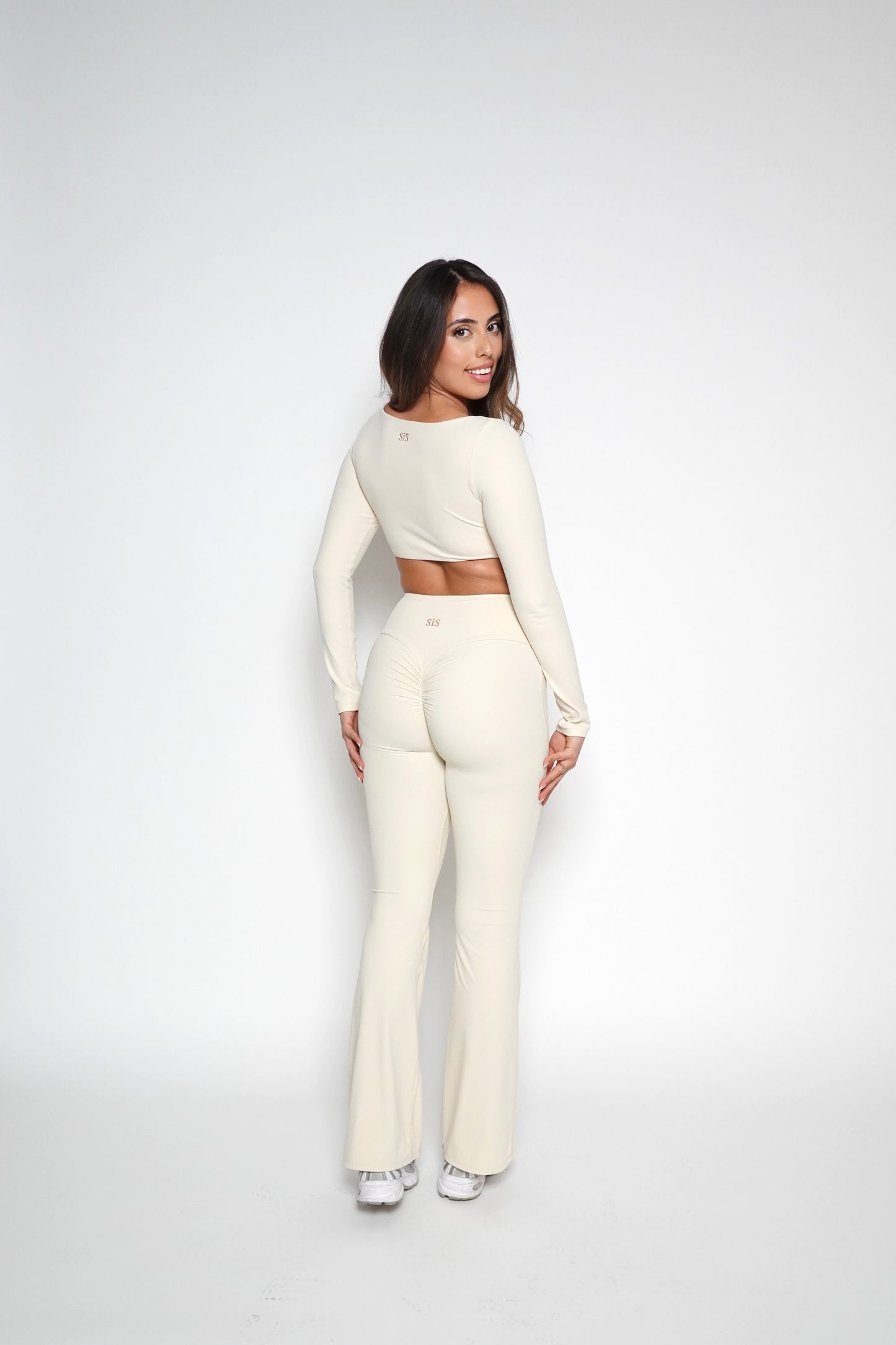 FLARE LEGGINGS CREAM