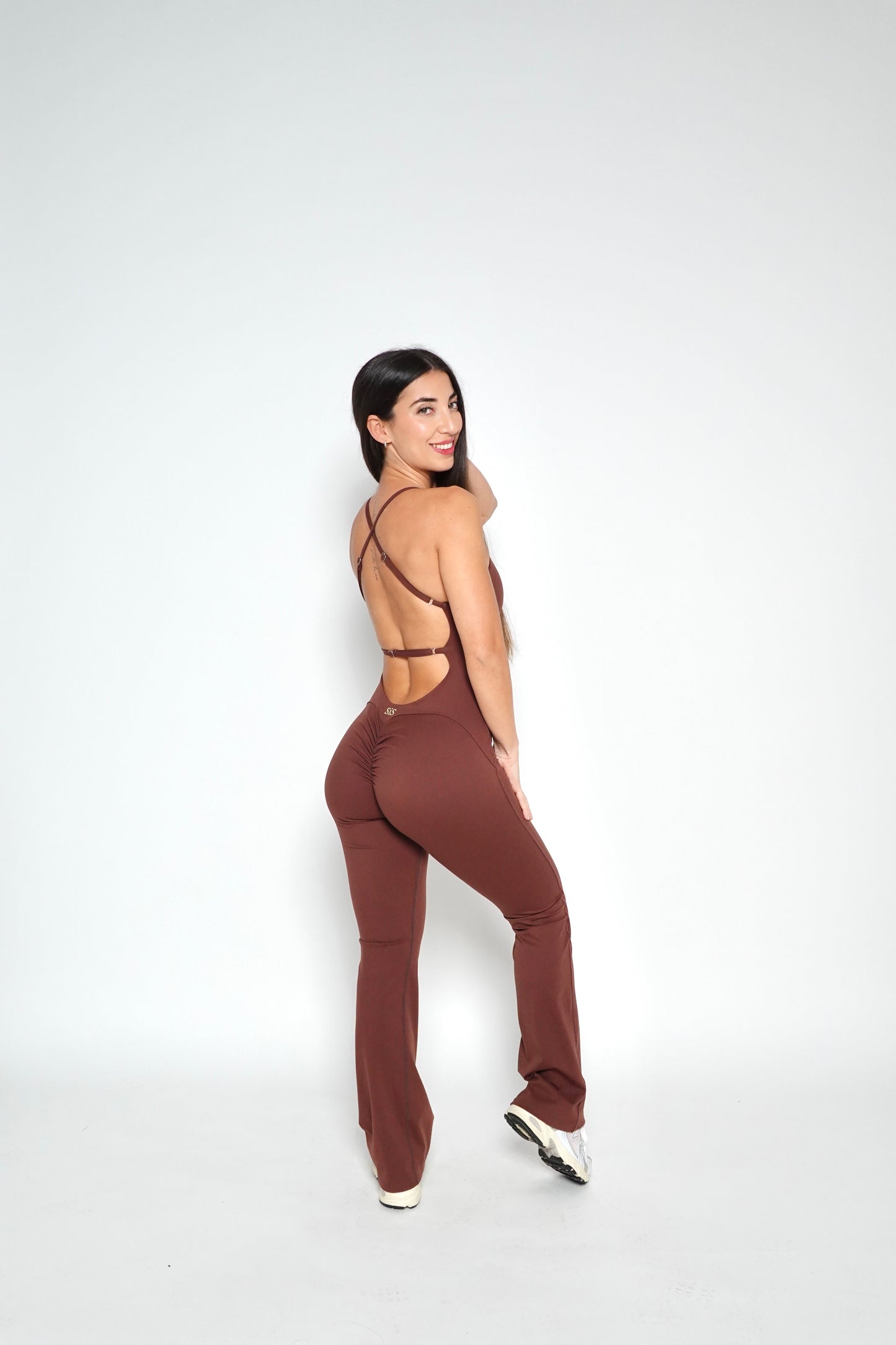EMPOWERED LONG JUMPSUIT RUM RAISING