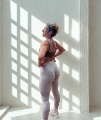 SCRUNCH LEGGINGS FADED GREY