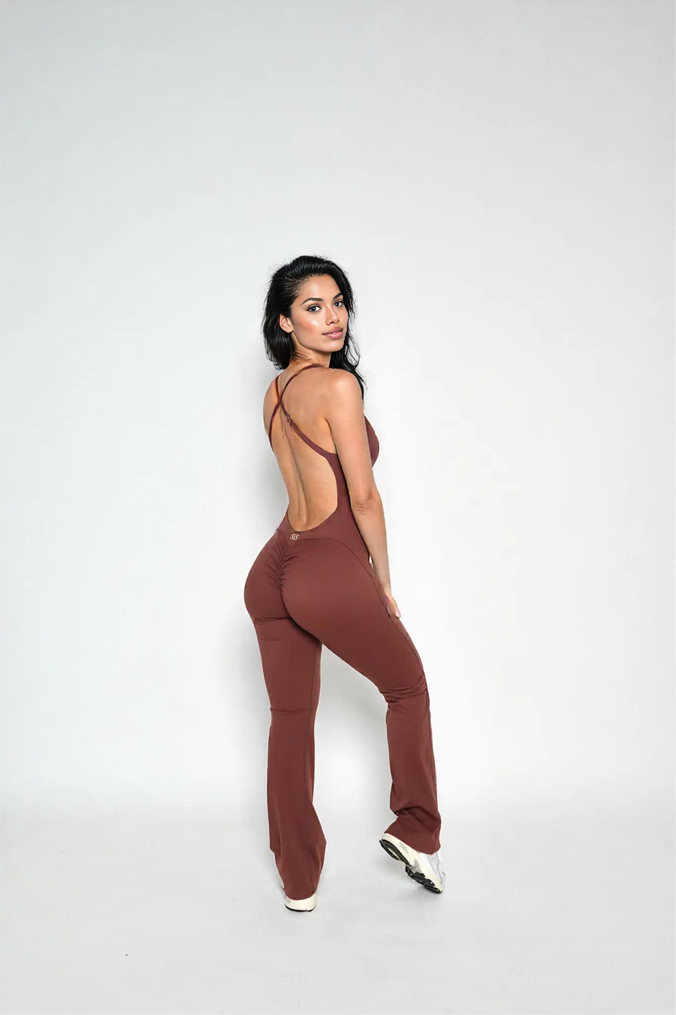EMPOWERED LONG JUMPSUIT RUM RAISING