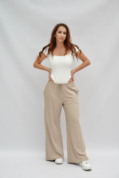 LA GOMERA RELAXED PANTS GOLD SAND