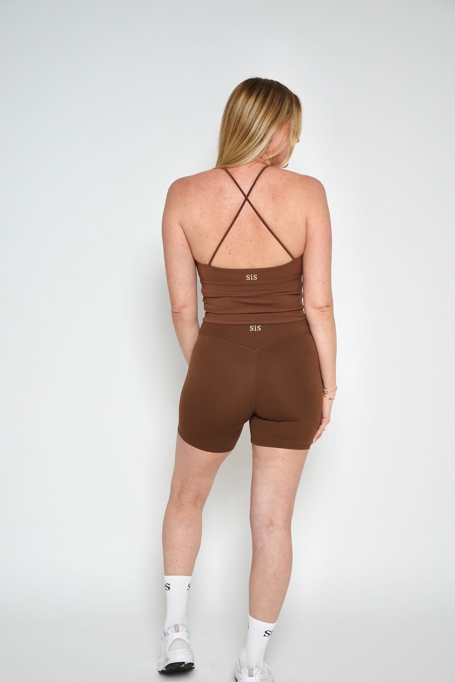 SHORT 6" NO SCRUNCH ESPRESSO