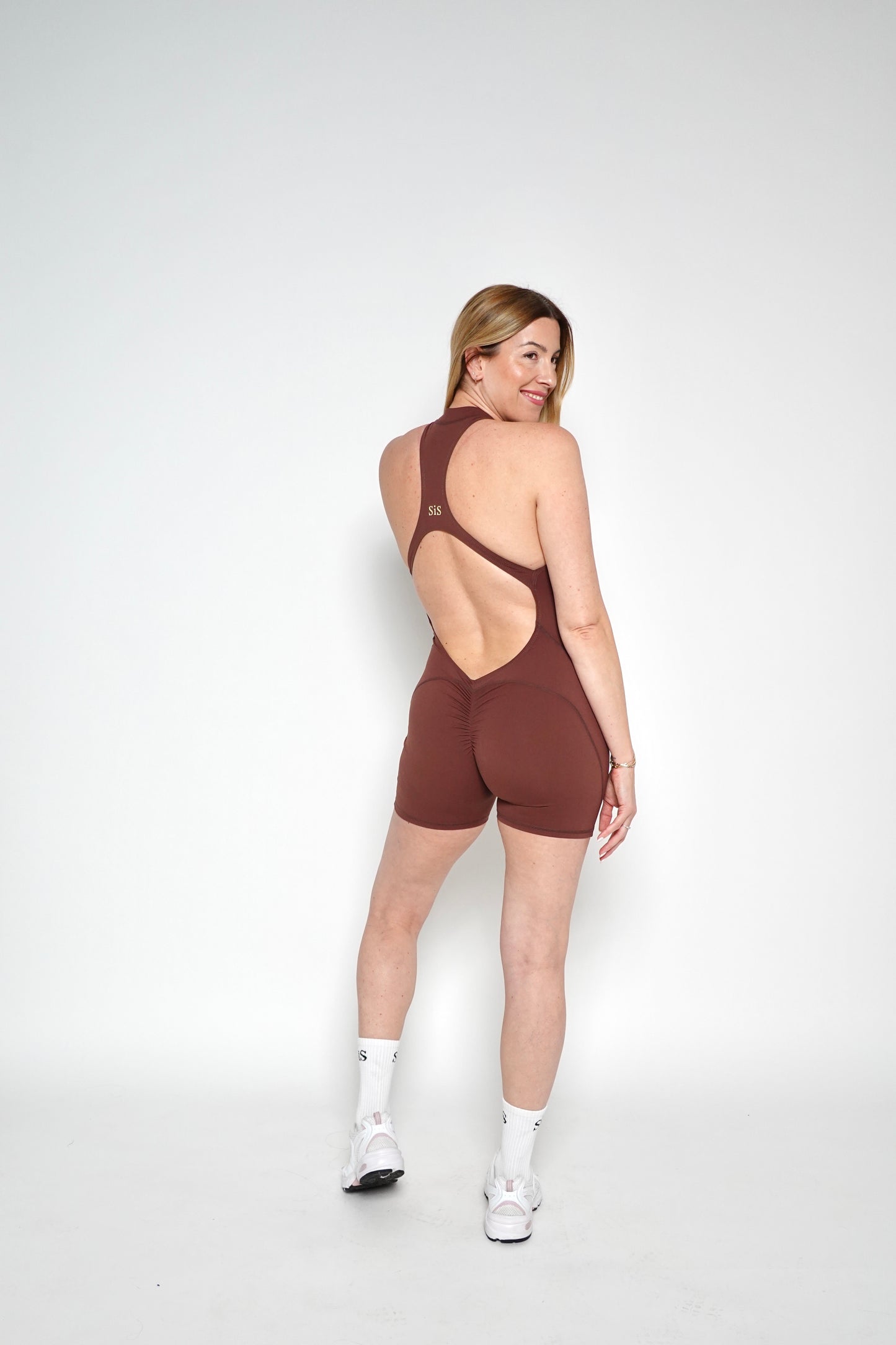 POWER JUMPSUIT RUM RAISIN