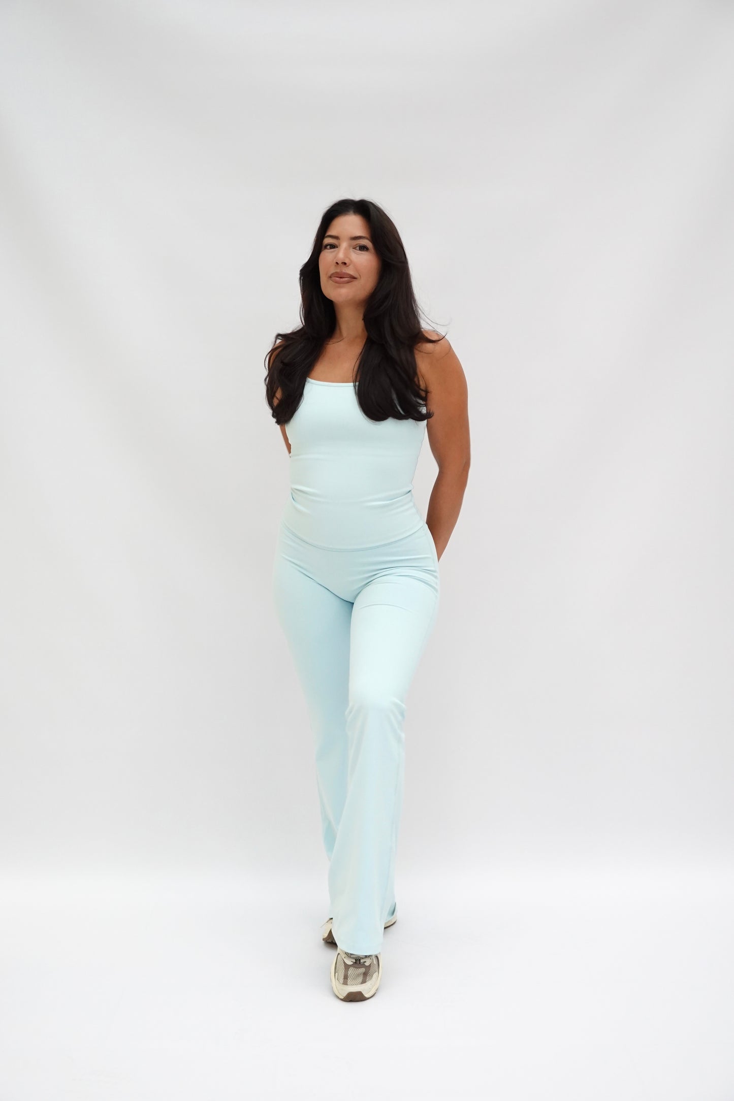 LA GRACIOSA FLARE LEGGINGS ATLANTIC BLUE
