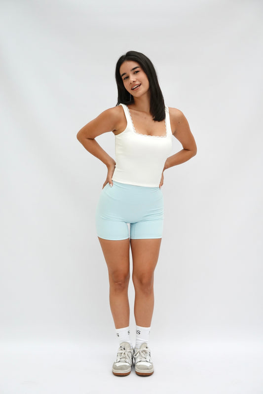 LA GRACIOSA SHORT 6" NO SCRUNCH ATLANTIC BLUE