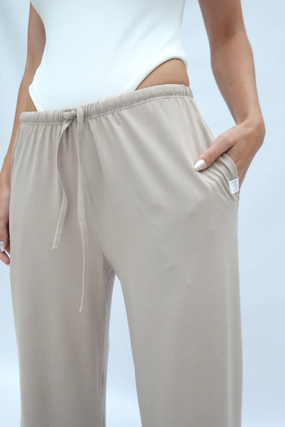 LA GOMERA RELAXED PANTS GOLD SAND