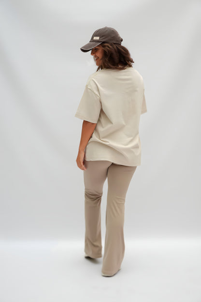 MASPALOMAS  OVERSIZE T-SHIRT CREAM