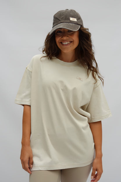 MASPALOMAS  OVERSIZE T-SHIRT CREAM