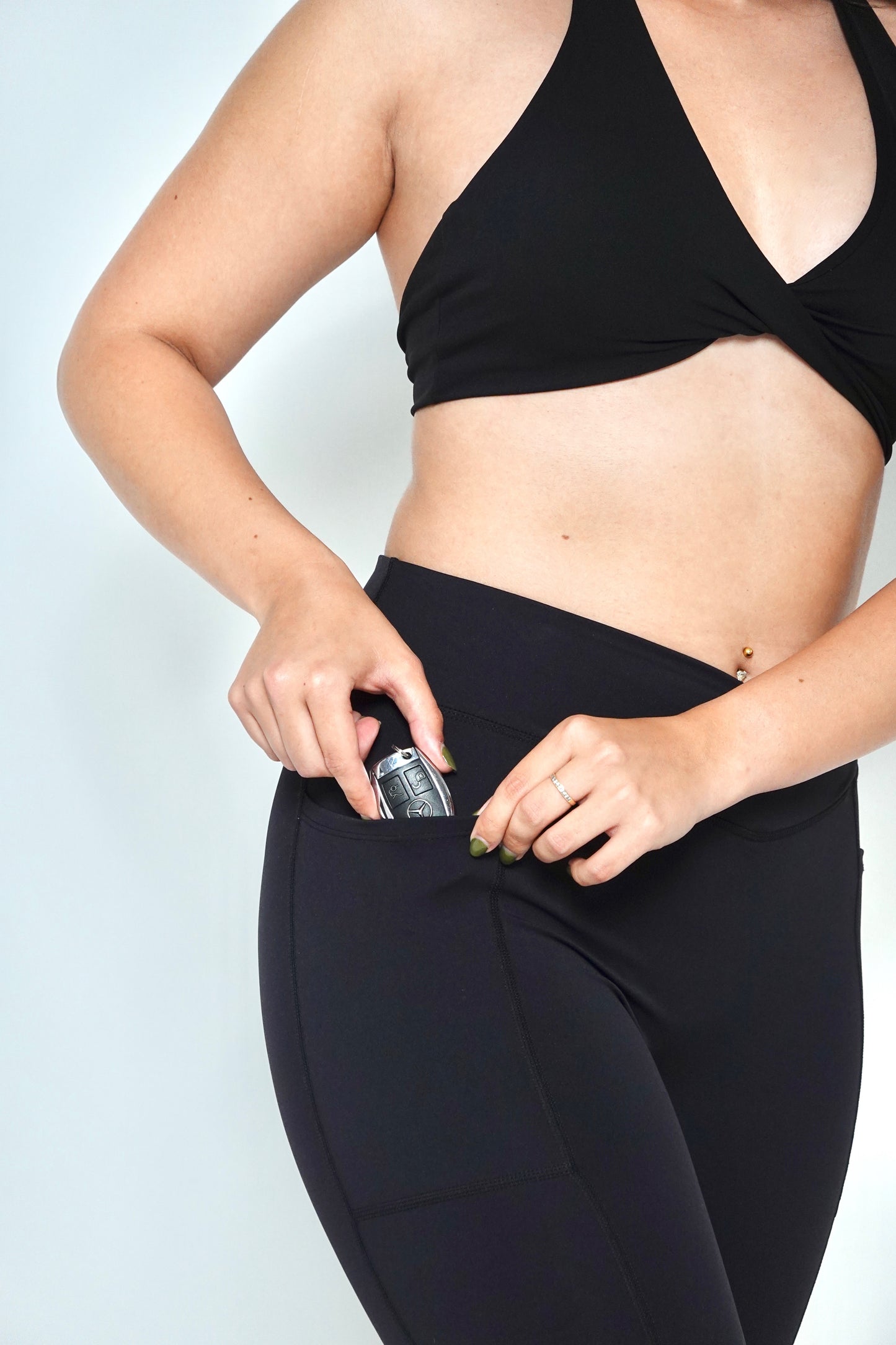 POCKET LEGGINGS BLACK