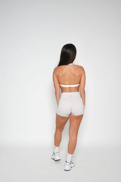 GOOD VIBES  BRA WHITE