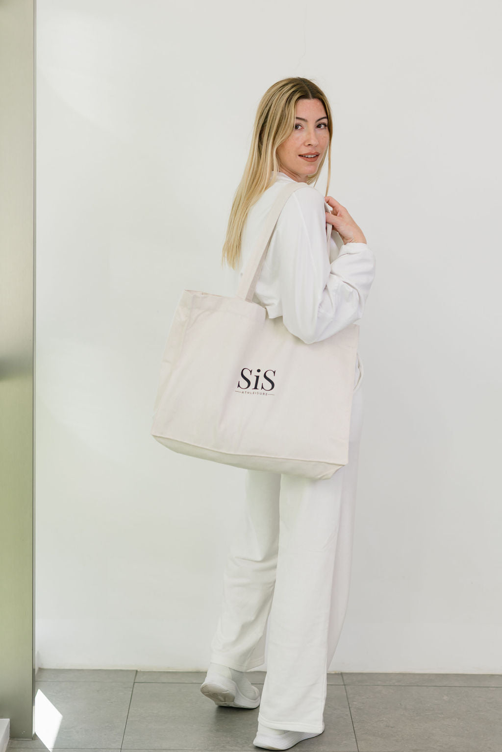 TOTE BAG SiS WHITE