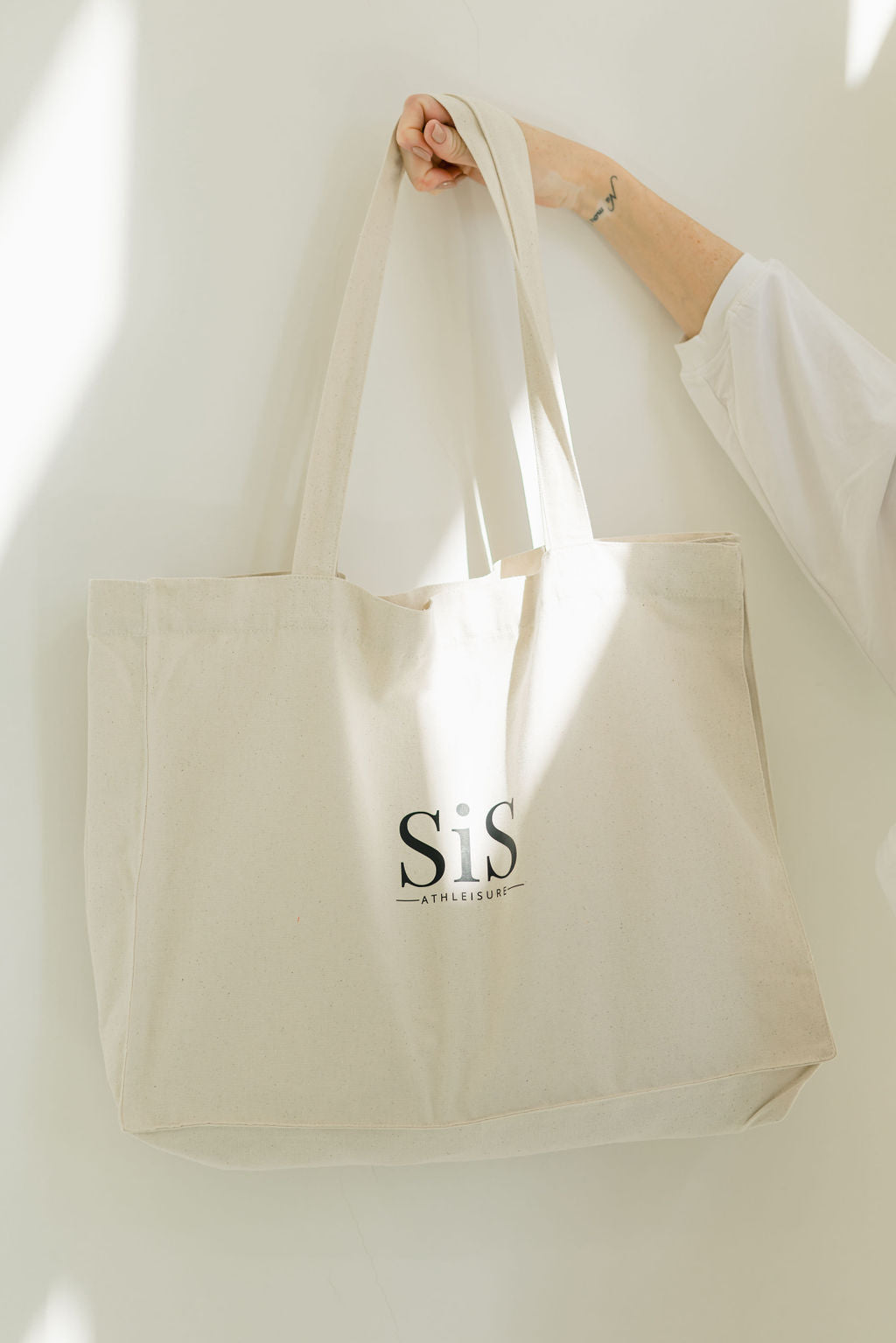 TOTE BAG SiS WHITE