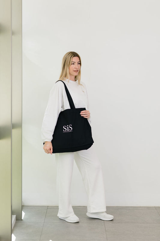 TOTE BAG SiS BLACK