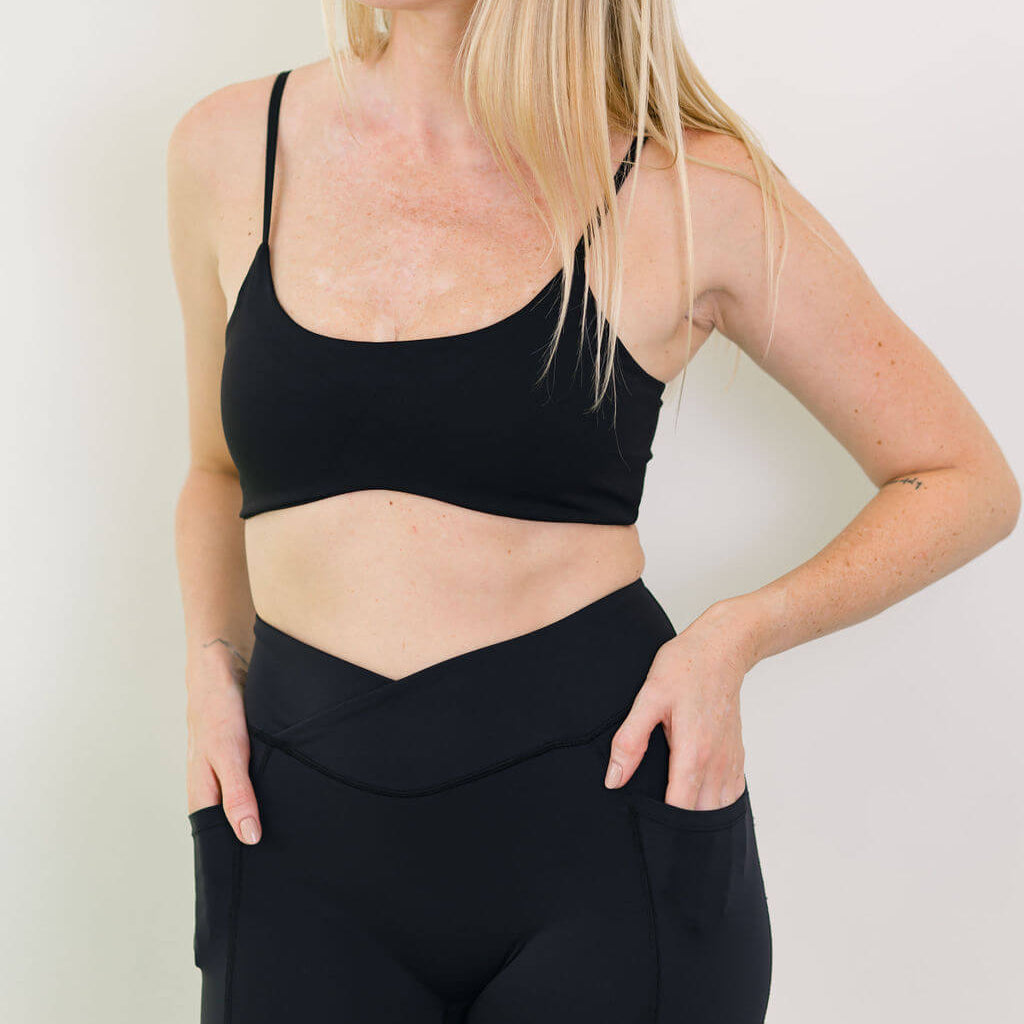 FOCUS BRA BLACK